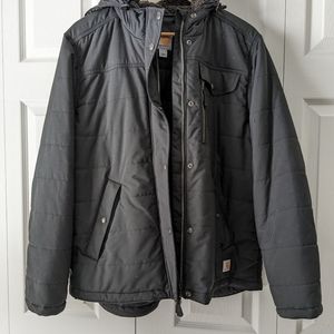 Women's Carhartt Jacket with Sherpa Hood Size XL